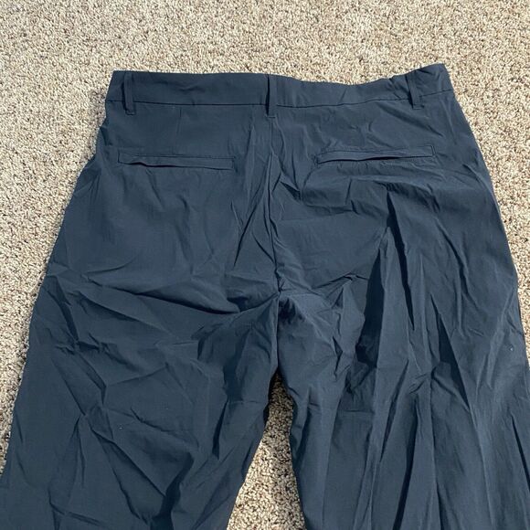 American Tall Performance Tapered Fit Chino Pants Black Athletic Size 34 Tall - Picture 4 of 11